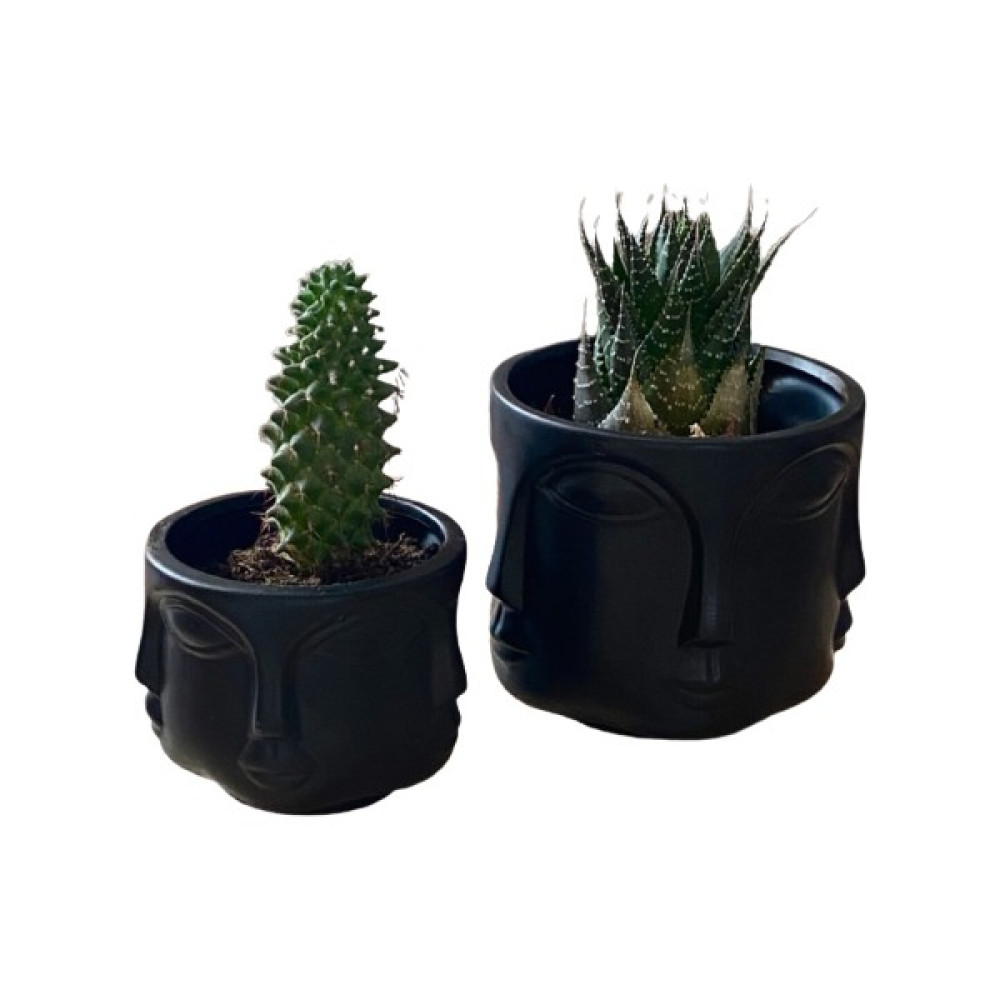 CM Home Cmhome 2 Li Havelka Siyah Renk Beton Saksı (Çiçeksiz) 10CM*11CM Oto Boyaları Fiyatı