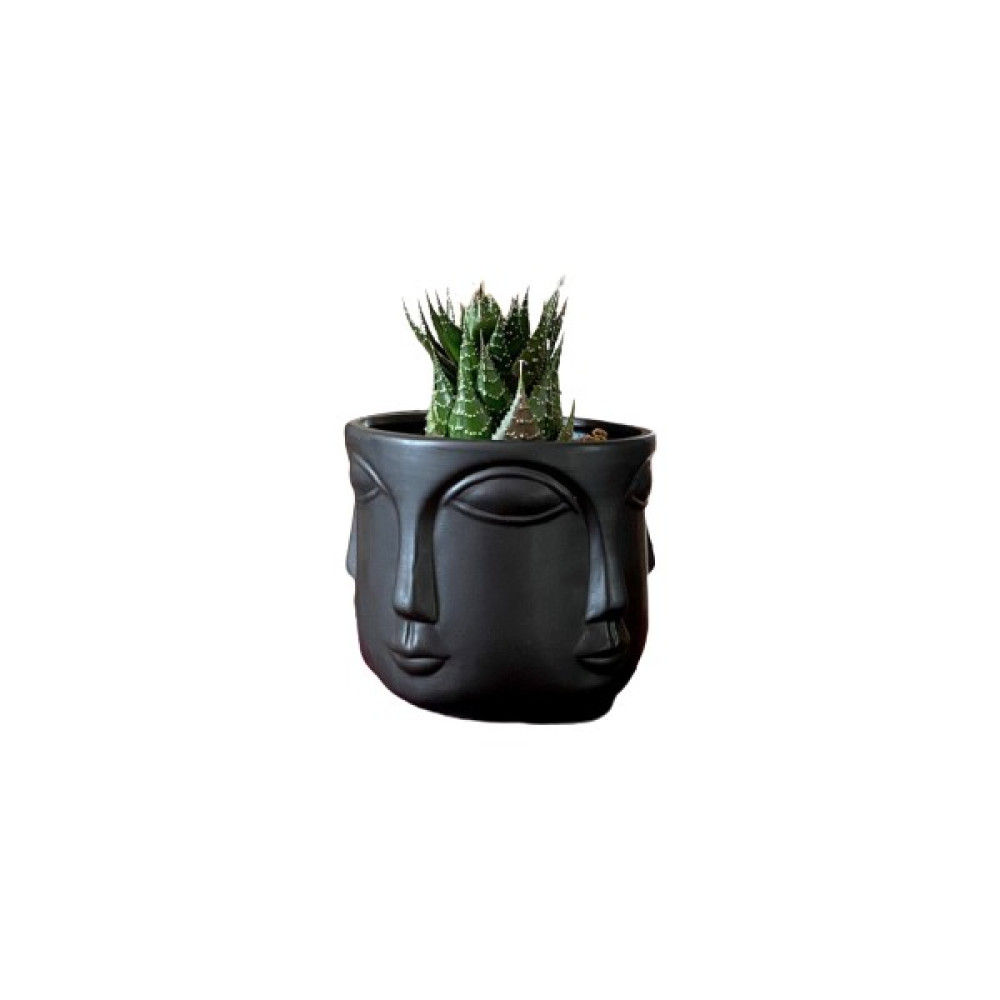 CM Home Cmhome Havelka 5 Yüzlü Siyah Renk Beton Saksı (Çiçeksiz) 10CM*11CM Oto Boyaları Fiyatı