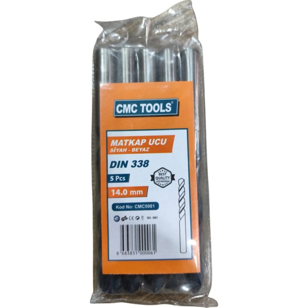 Cmc Tools Fdn Cmc Matmak Ucu Siyah 14 mm 5 Adet Oto Boyaları Fiyatı