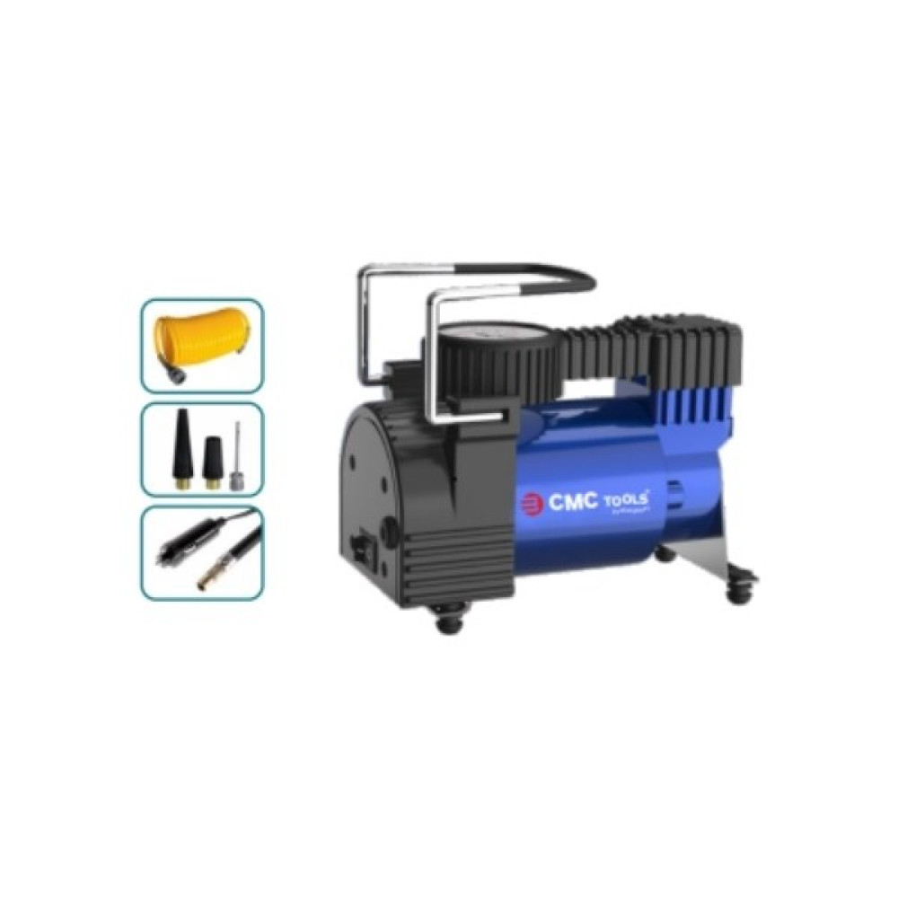 Cmc Tools Hava Kompresörü 100PSI Çakmaklık Girişli Oto ve Motor Için Mini Kompresör 12V Hava Kompresörü Fiyatı