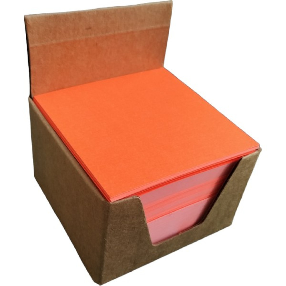 Cmk 7.5cm x 7.5cm Neon Renkli Küp Not - Neon Turuncu Not Defteri & Bloknot Fiyatı