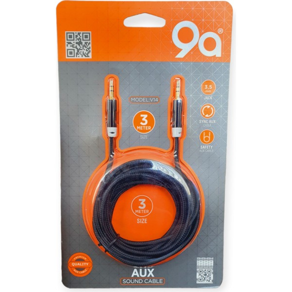 Cmk 9A 3.5mm Jack Girişli Aux Ses Kablosu 3 Metre Ses Kablosu Fiyatı