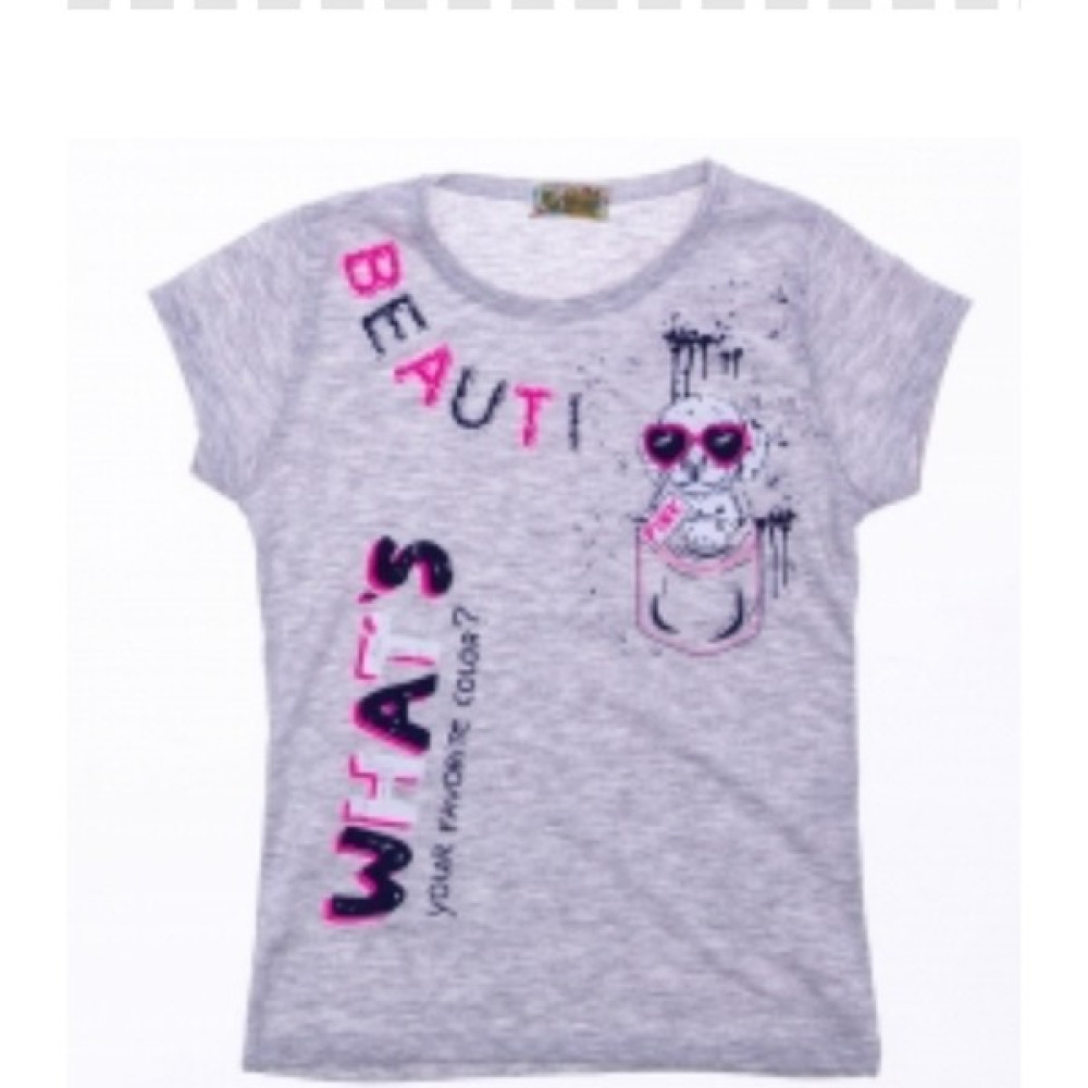 Cmk Kids Club Cep Köpek Baskılı Tişört Kız Çocuk T-shirt Fiyatı