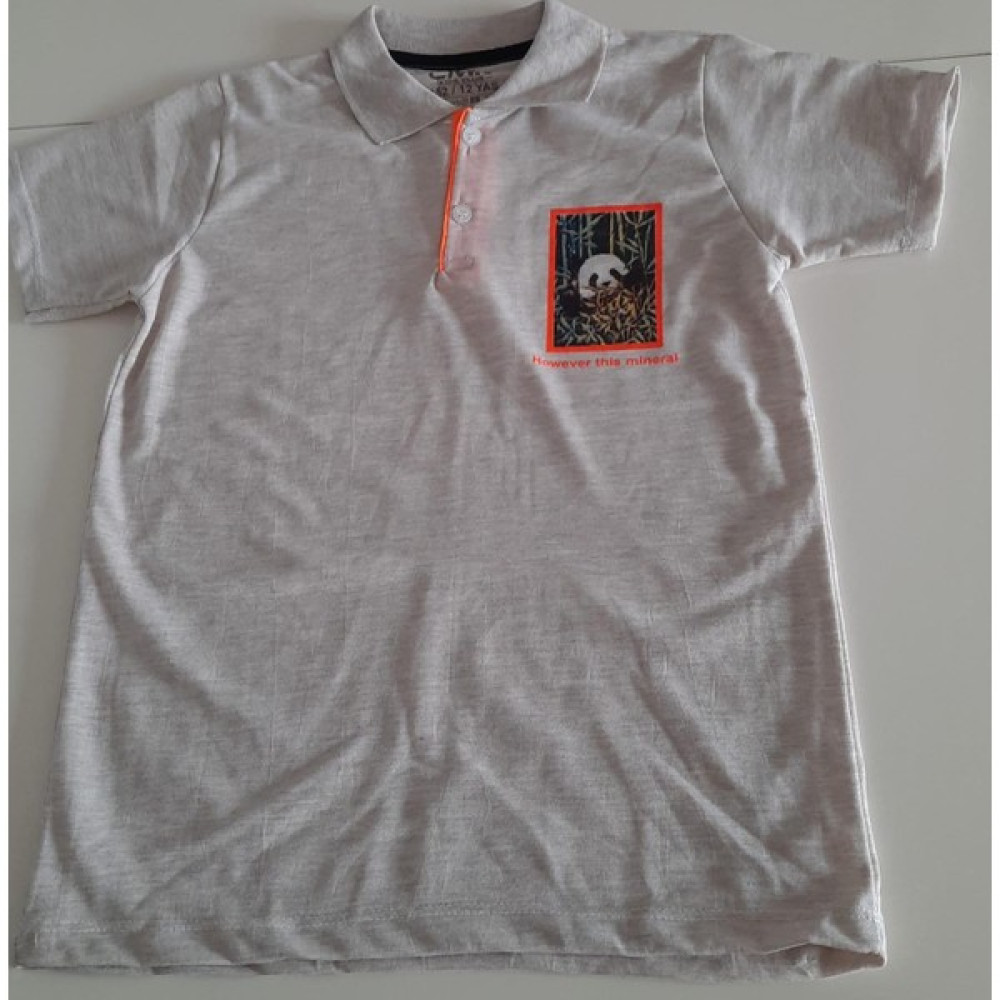 Cmk Kids Club Cep Panda Baskılı Yakalı Tişört Erkek Çocuk T-shirt Fiyatı