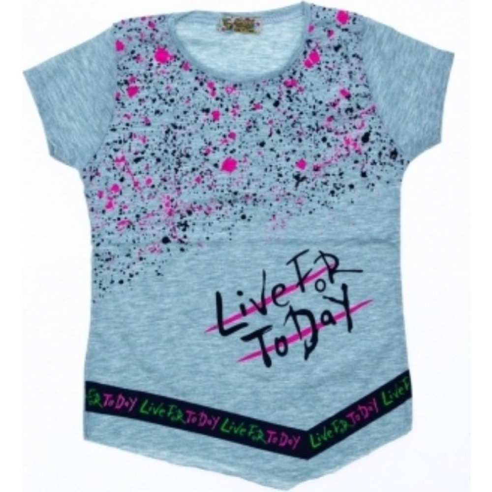 Cmk Kids Club Live For Today Baskılı Tişört Kız Çocuk T-shirt Fiyatı