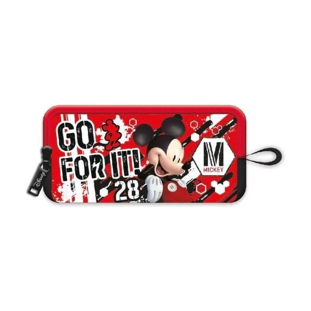 Cmk Mickey Mouse Lisanslı Çift Gözlü Kalem Çantası Kalemlik (Kalem Kutusu) Fiyatı