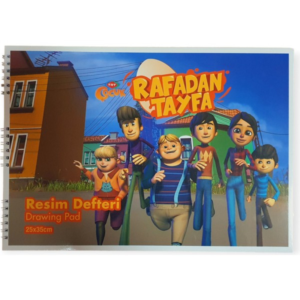 Cmk Rafadan Tayfa Resim Defteri 25X35CM 15 Yaprak Resim Defteri Fiyatı