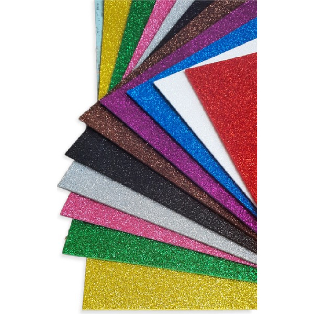 Cmk Simli Eva 10 Renkli Paket 25 x 35 cm Elişi Kağıdı Fiyatı