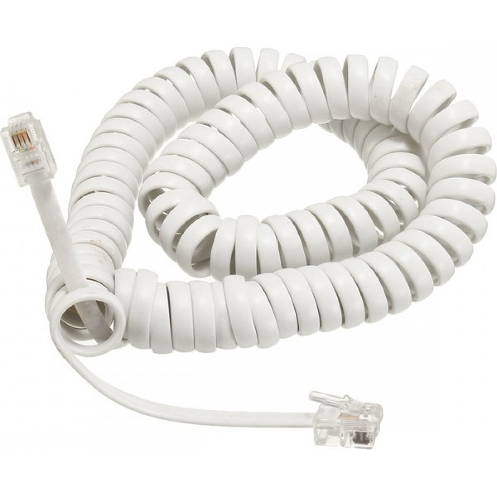 Cmk Spiral Telefon Kablosu 4p/4c - Beyaz Telefon Fiyatı