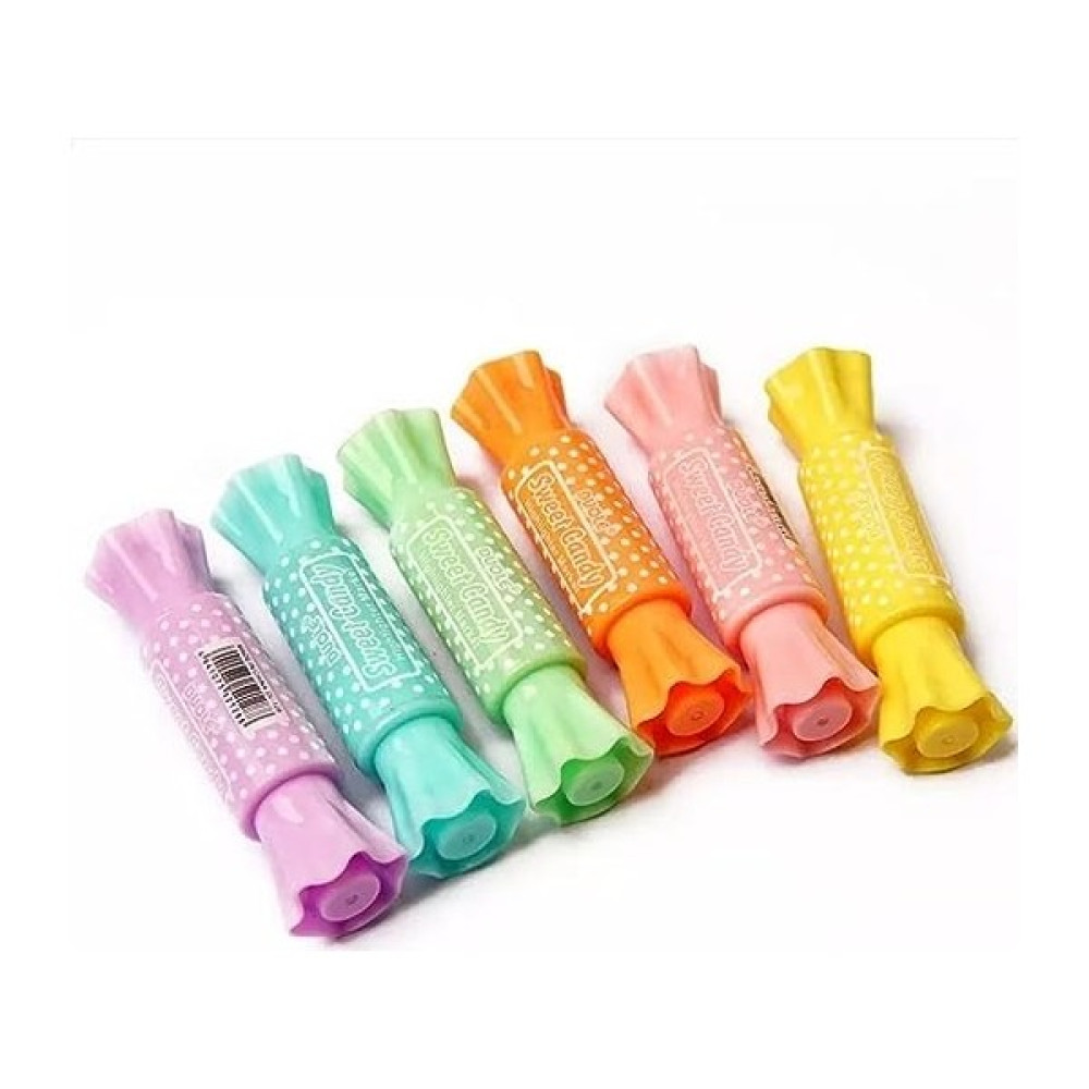 Cmk Sweet Candy Çift Taraflı Fosforlu Kalem Seti 6 Renk Fosforlu Kalem Fiyatı