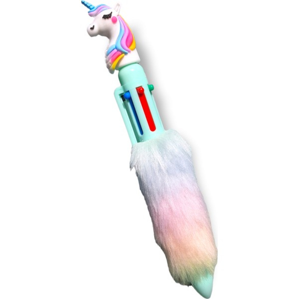 Cmk Unicorn Peluş Tüylü 6 Renkli Jel Tükenmez Kalem Tükenmez Kalem Fiyatı
