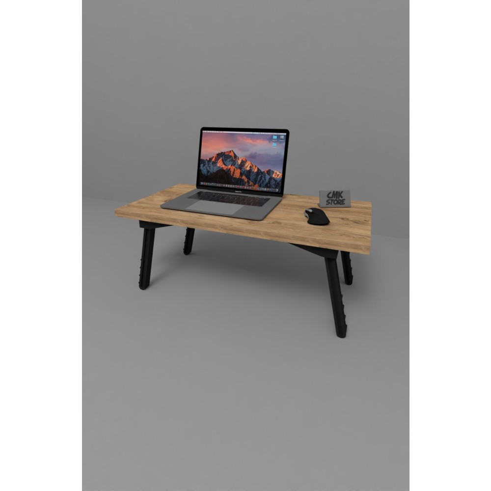 CMKStore Katlanır Laptop Masası Çalışma Yatak Kahvaltı Masası 60x30 cm Dizüstü Bilgisayar Aksesuarları Fiyatı