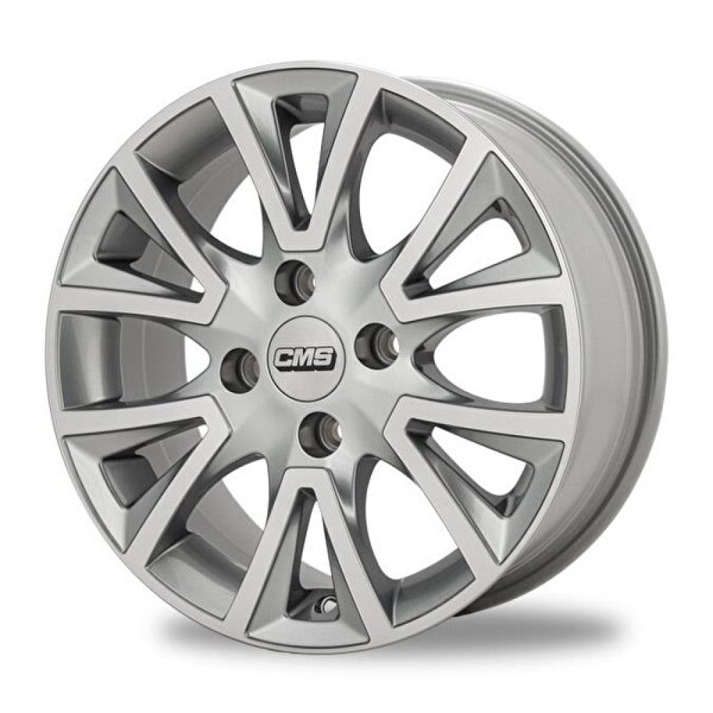 CMS 6.5x15-4x108 Et20 65.1 Diamond Racing Silver Jantlar & Jant Aksesuarları Fiyatı