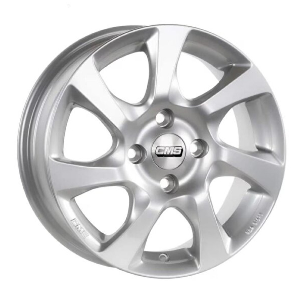 CMS Cms-1060-14 6.5x16" -4x108 Et47.5 63.4 Silver Jant 4 Adet Jantlar & Jant Aksesuarları Fiyatı