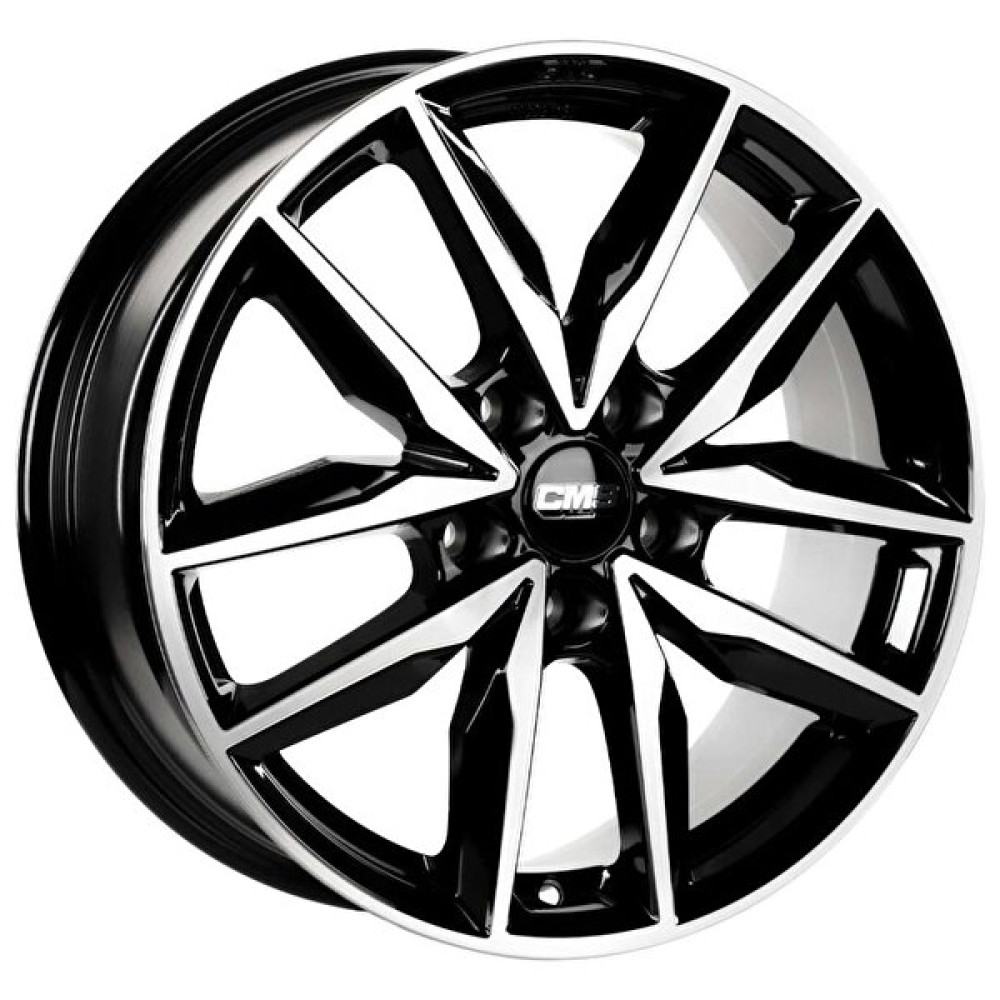 CMS Cms-1129-02 7.0x17"-5x114.3 Et40 67.2 Diamond Black Gloss Jant 4 Adet Jantlar & Jant Aksesuarları Fiyatı