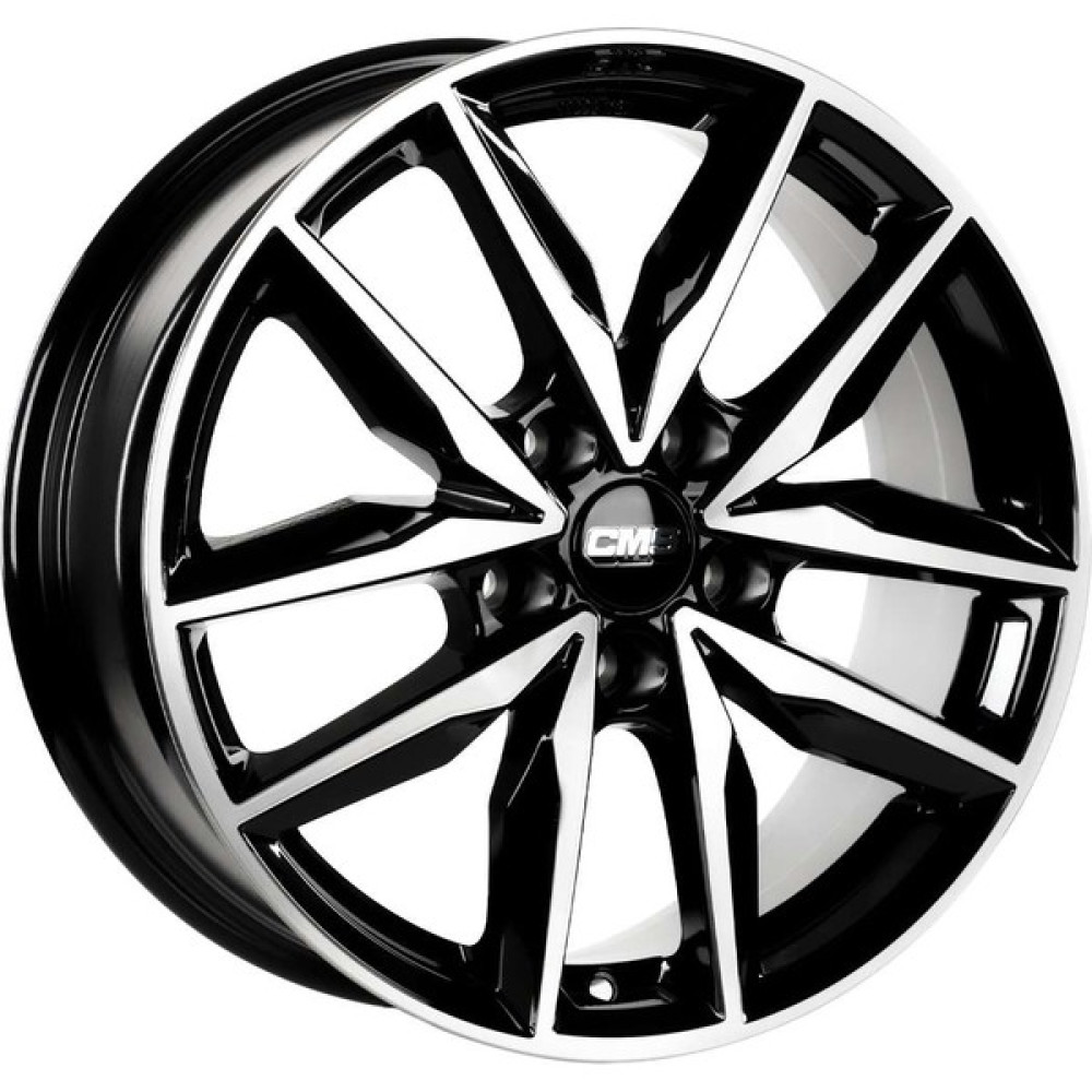Cms CMS-1129-05 7.0X17"-5X100 ET40 57.1 Diamond Black Gloss Jant (4 Adet) Oto Boyaları Fiyatı