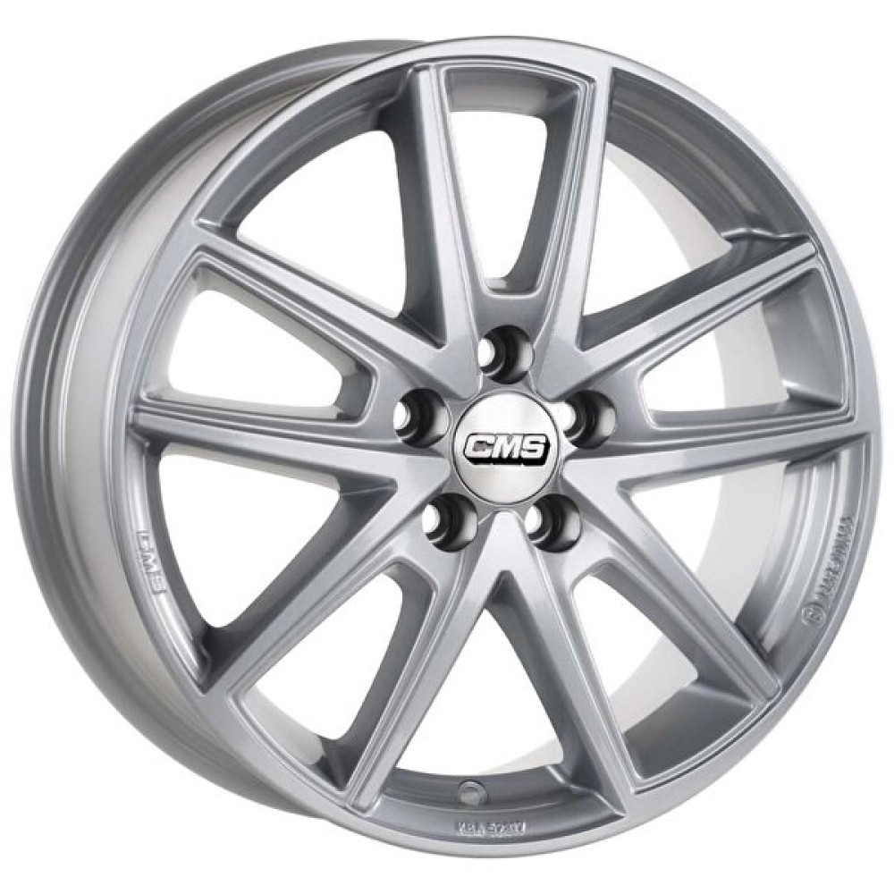 CMS Cms-1186-01 6.5x16"-5x100 Et47 57.1 Racing Silver Jant 4 Adet Jantlar & Jant Aksesuarları Fiyatı