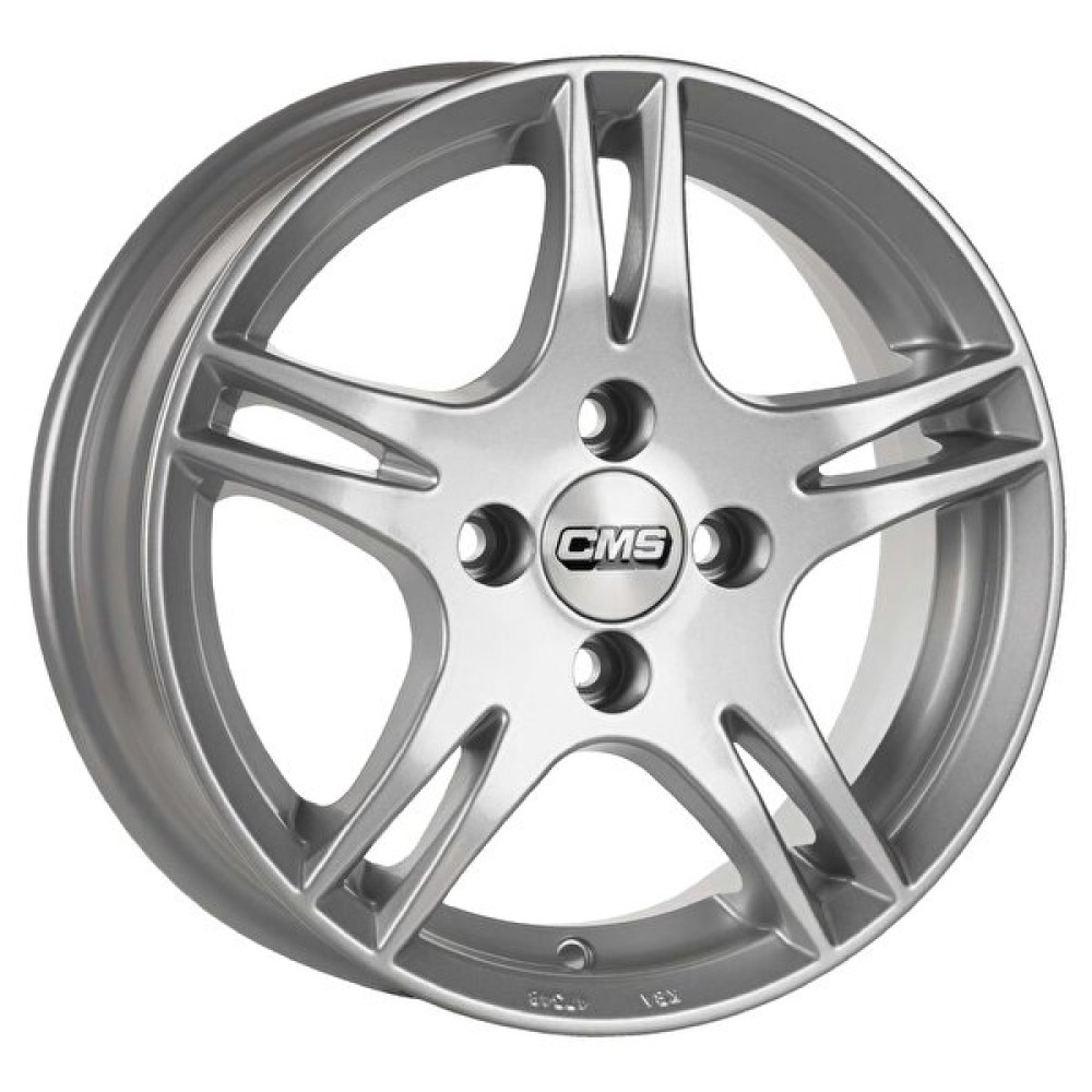 CMS Cms-485-01 5.5x14" -4x100 Et36 67.2 Silver Jant 4 Adet Jantlar & Jant Aksesuarları Fiyatı