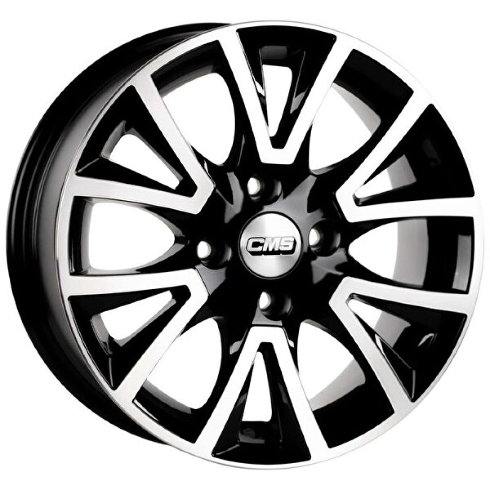CMS Cms-832-02 7.5x17"-5x114.3 Et37 67.2 Diamond Matt Black Jant 4 Adet Jantlar & Jant Aksesuarları Fiyatı