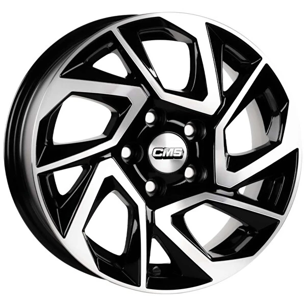 CMS Cms-979-03 6.5x15"-4x108 Et38 67.2 Diamond Black Gloss Jant 4 Adet Jantlar & Jant Aksesuarları Fiyatı