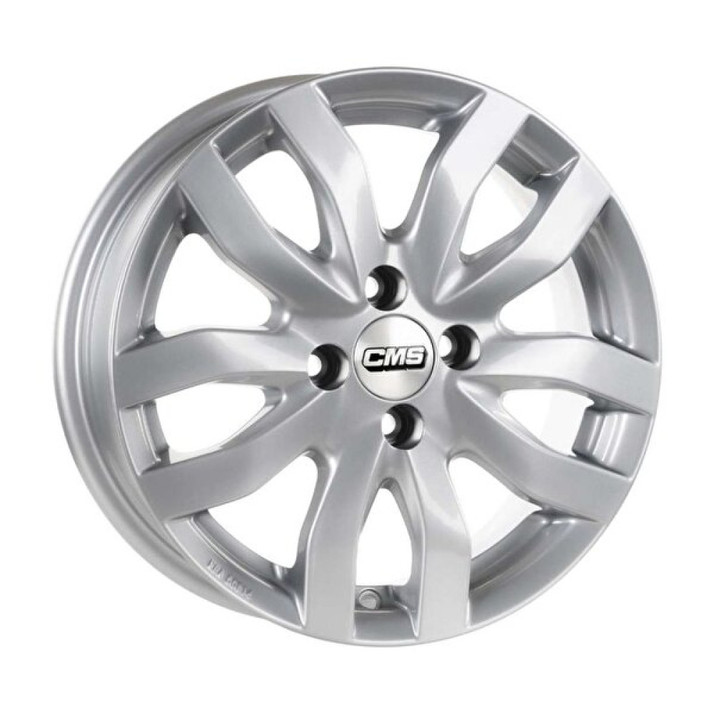 CMS Cms-985-01 6.0x15"-4x100 Et40 67.2 Racing Silver Jant 4 Adet Jantlar & Jant Aksesuarları Fiyatı