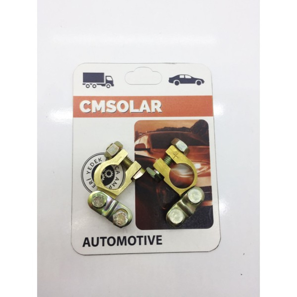 Cmsolar Akü Kutupbaşı Artı Eksi Takım + - Set Kutupbaşı Kalite Akü & Akü Malzemeleri Fiyatı