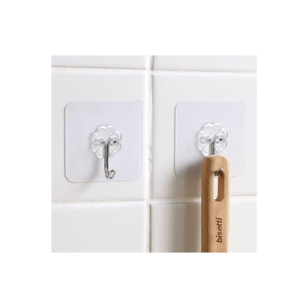 CMT Kendinden Yapışkanlı Şeffaf Askı 5 Li Set Banyo Askılık Fiyatı