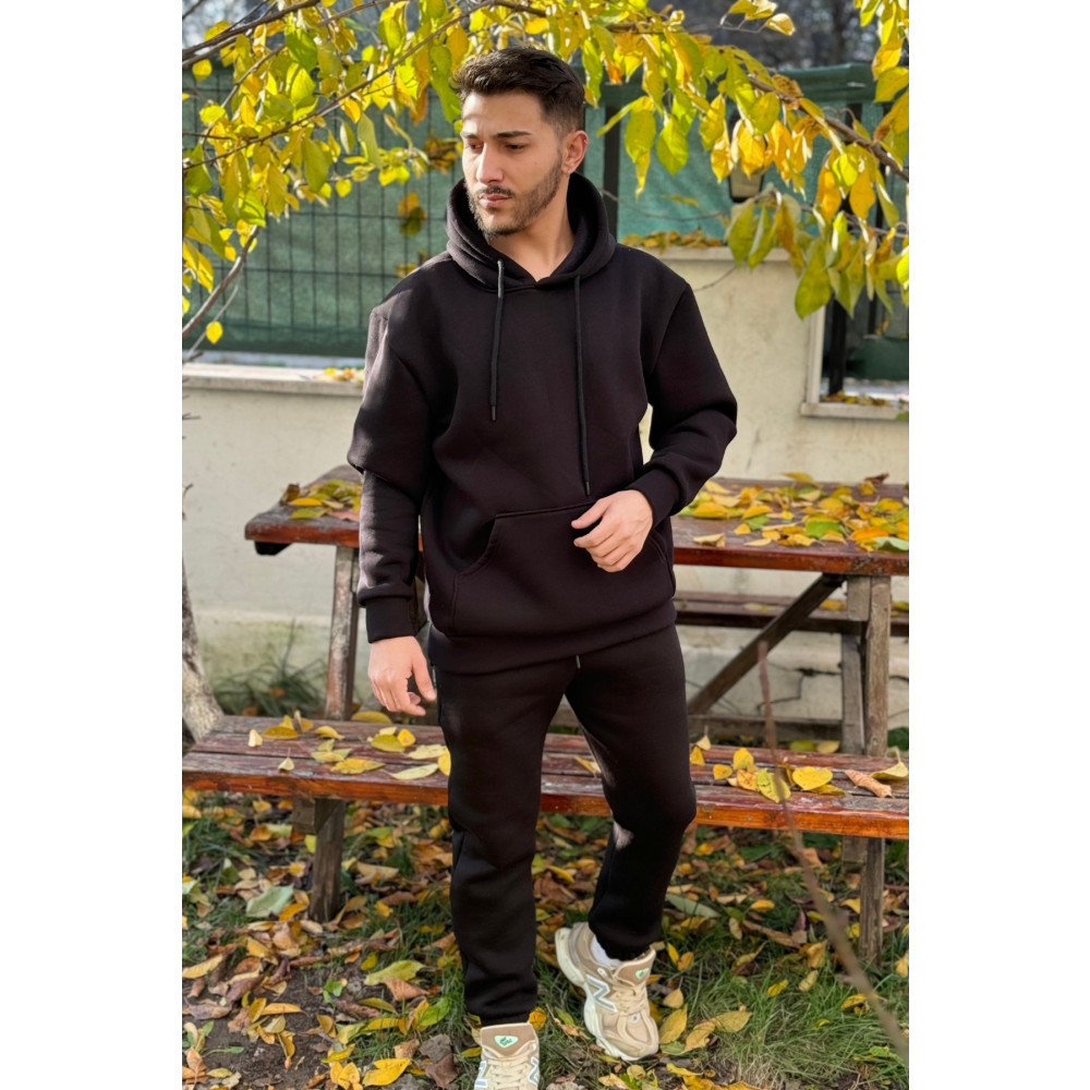 CMZ COLLECTİON oversize 3 iplik siyah eşofman takımı 4XL Beden Kadın Eşofman Fiyatı