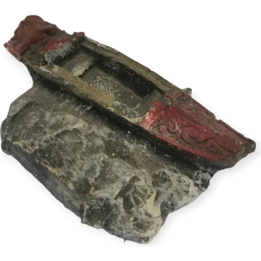 Cnc Pet Fanus Akvaryum Süsü Dekoru Aksesuarı Peyzaj Yıkık Kayık 8X2X5CM Evcil Hayvan Ürünleri Fiyatı