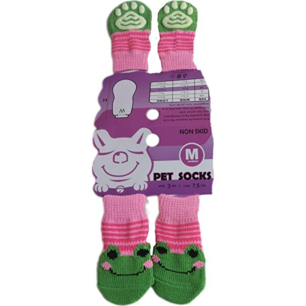 Cnc Pet Pet Socks Kedi Köpek Çorabı Medium 3 x 7.5 cm - Pembe - Standart Evcil Hayvan Ürünleri Fiyatı