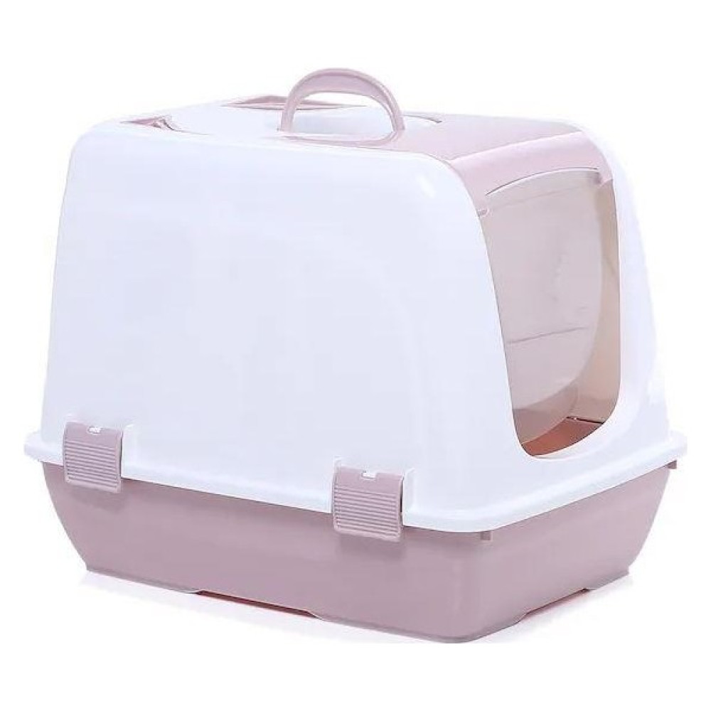 Cnc Pet Şenyayla Lüx Kapalı Kedi Tuvaleti 37X40X49 cm - 37 x 40 x 49 cm - Pembe Evcil Hayvan Ürünleri Fiyatı