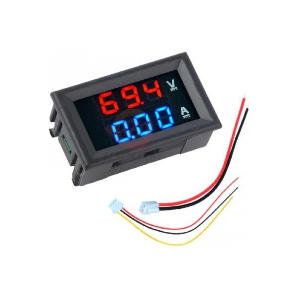 Cnl Dijital Dual Voltmetre Ampermetre Volt Akım Ölçer Dc 0-100V 10A Oyun & Hobi Fiyatı