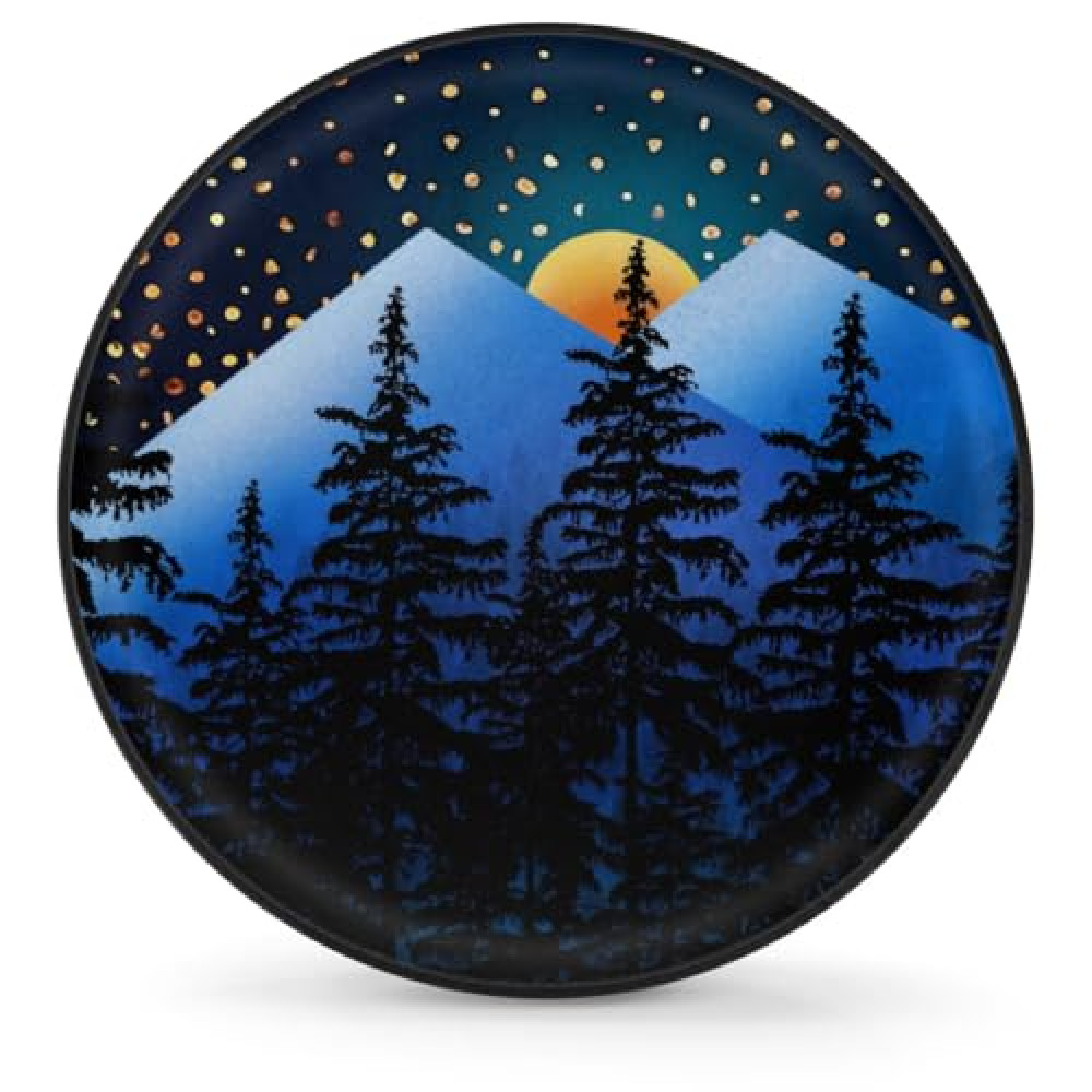 CNNINGYI Mountain Forest Landscape Spare Tire Cover Wheel Protectors Weatherproof Wheel Covers Universal Fit for Trailer Rv SUV Truck Camper Travel Trailers 15 in