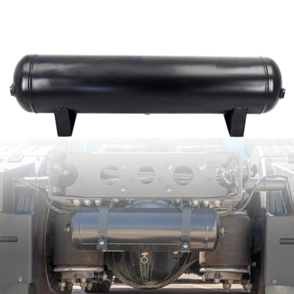 CNRAQR 5 Gallon Air Tank for Suspension/Air Ride/Bag/Car Train Truck Horn 18 Liter Compressed air Storage Tank 200 PSI