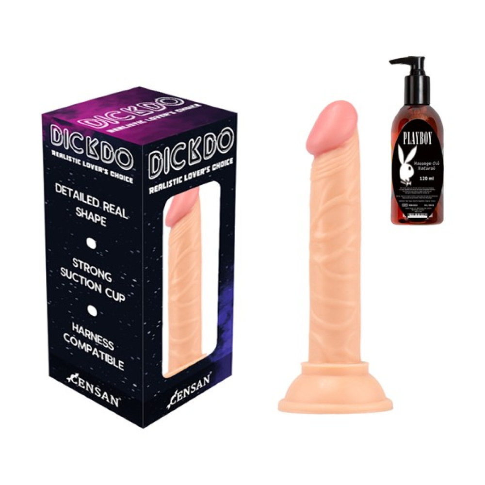 CNS Dickdo Gerçekçi Dildo Penis 14CM ve Playboy Masaj Yağı Oto Boyaları Fiyatı
