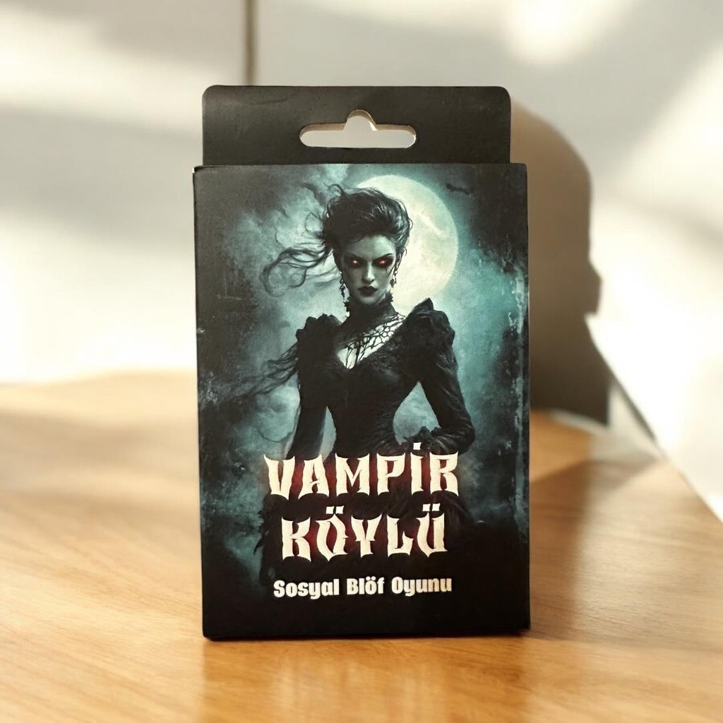 CNS Vampir Köylü Sosyal Blöf Oyunu Karanlık Tema ile Eğlenceli Oyun Deneyimi - Çok Renkli Diğer Fiyatı