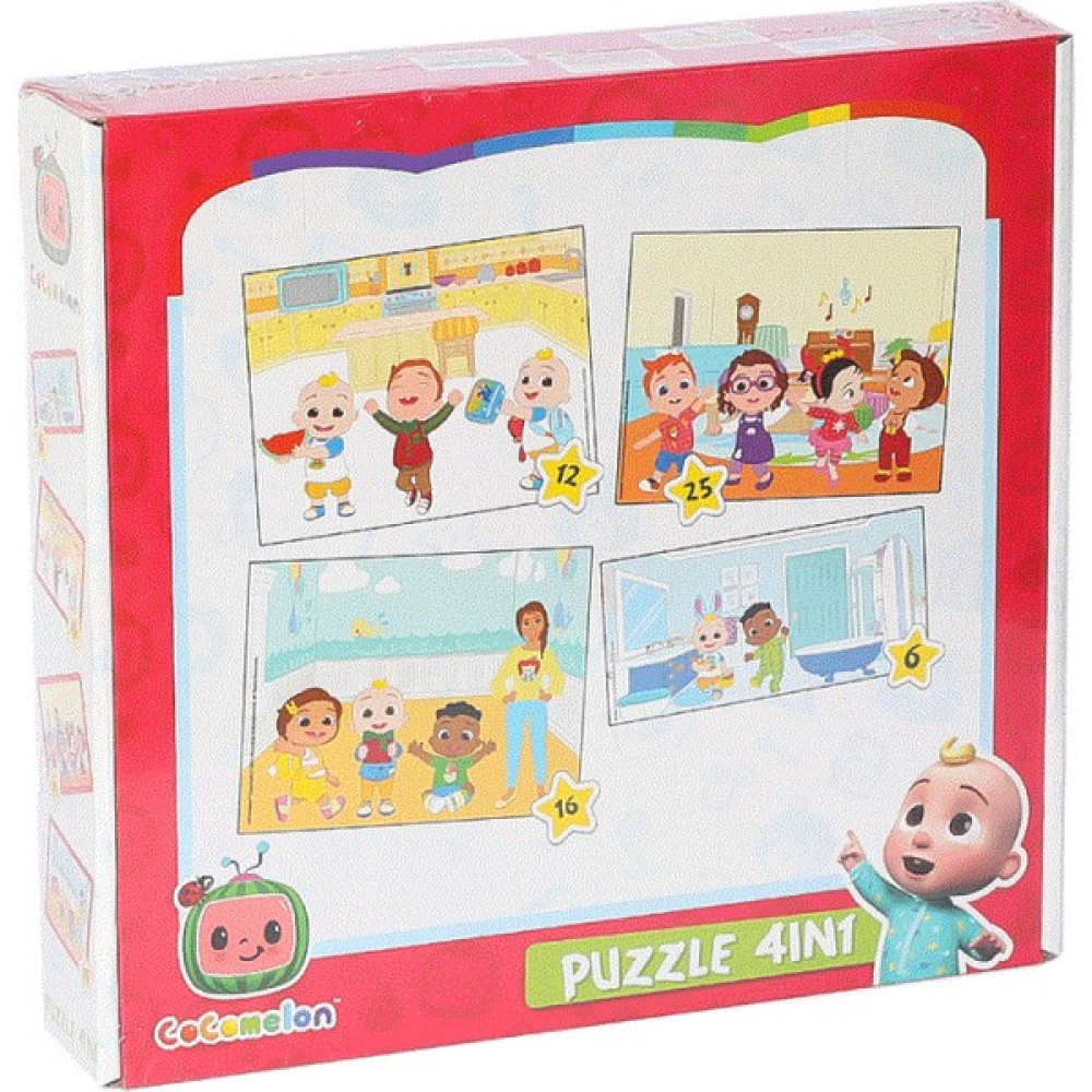 CO7899 Cocomelon 4ın1 Puzzle -Laço Oto Boyaları Fiyatı