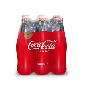 Coca-Cola 6X200 ml Şişe Gazlı İçecek Fiyatı