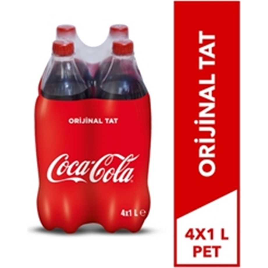Coca-Cola Coca Cola 4 x 1 Lt Diğer Fiyatı