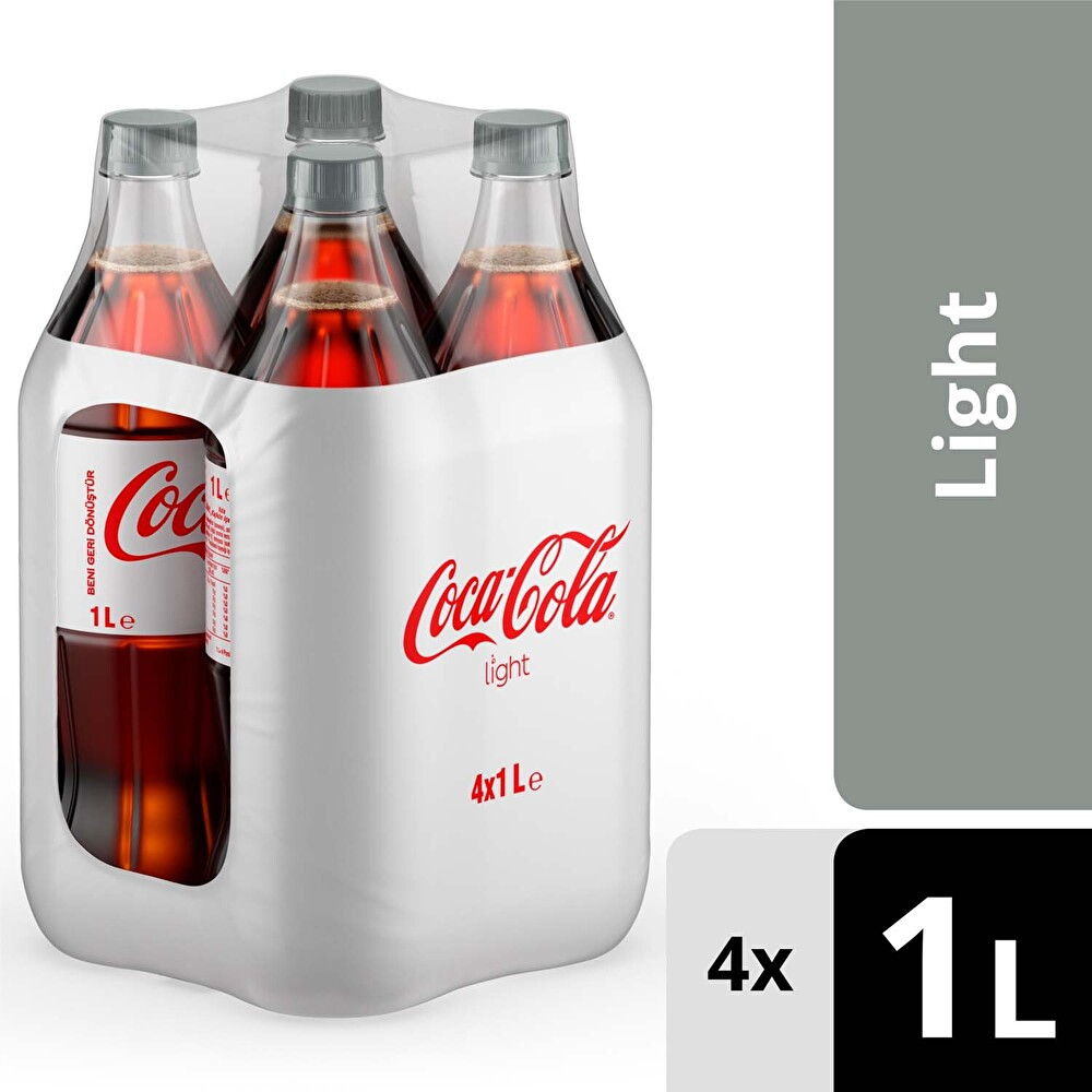 Coca-Cola Light 4X1 L Pet Gazlı İçecek Fiyatı