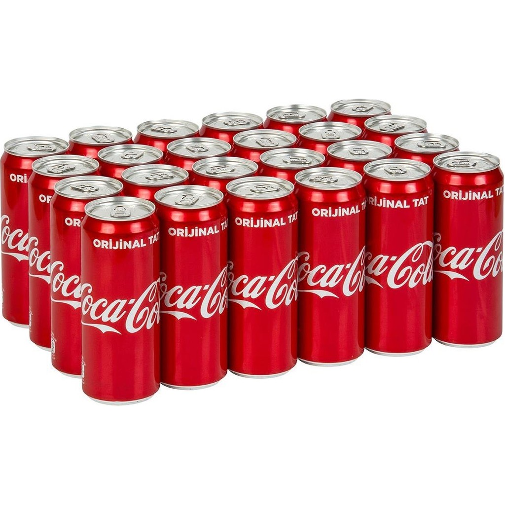 Coca-Cola Orijinal Tat 330 ml x 24 Adet Ferahlatıcı Lezzetli Kola İçecek Diğer Fiyatı
