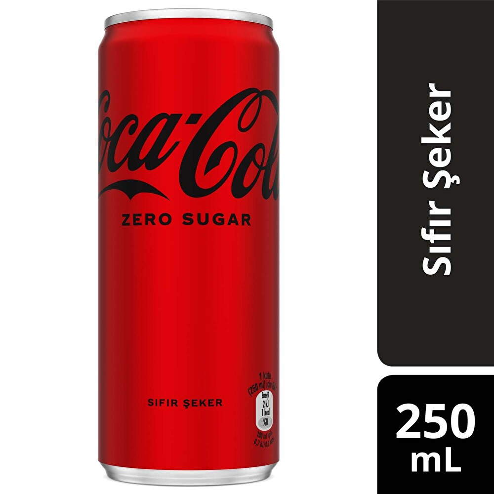 Coca-Cola Zero Sugar 250 ml Kutu Gazlı İçecek Fiyatı