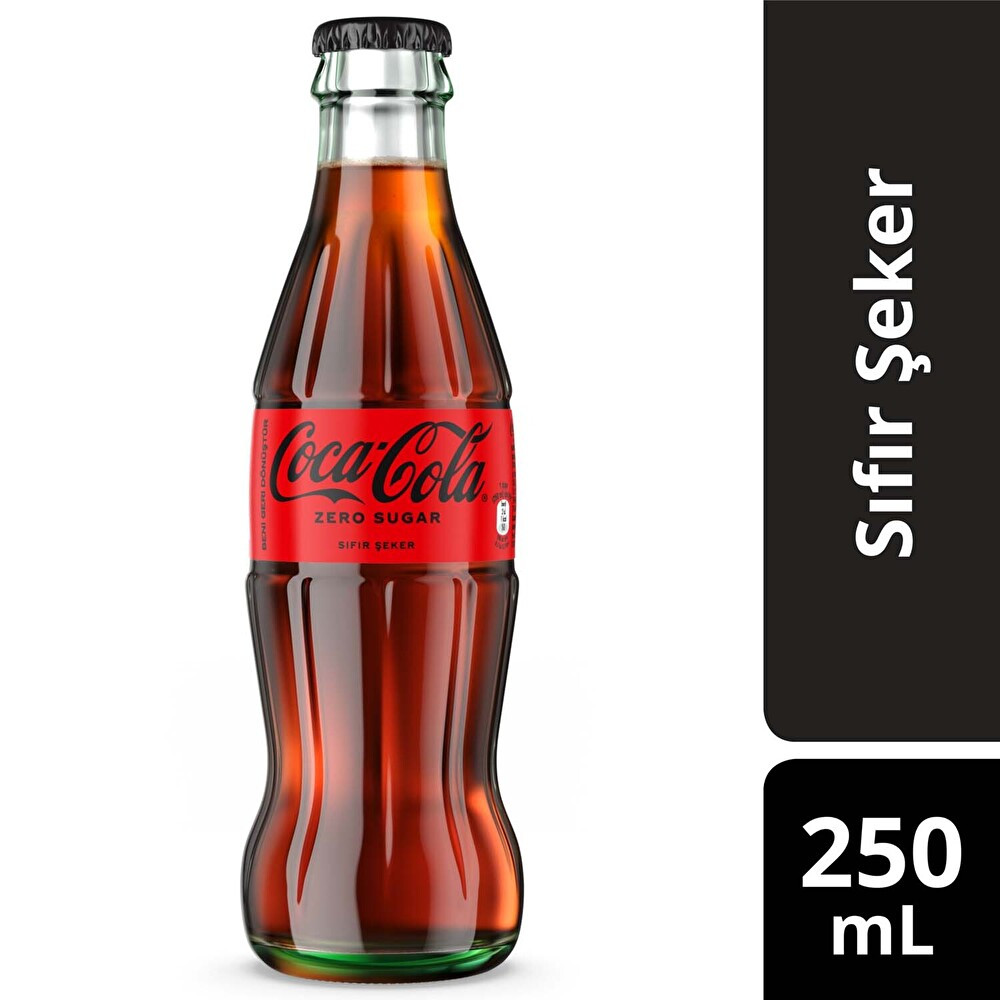 Coca-Cola Zero Sugar 250 ml Şişe Gazlı İçecek Fiyatı