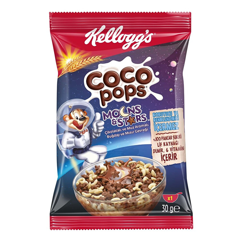 Coco Pops Moons&Stars 30 gr Kahvaltılık Gevrek Fiyatı