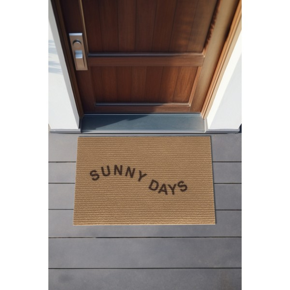 Coco Sunny Days Koko Paspas Dış Kapı Paspası Kıl Kapı Önü Paspası 40x60 3672 - 40 x 60 cm - Naturel Paspas Fiyatı
