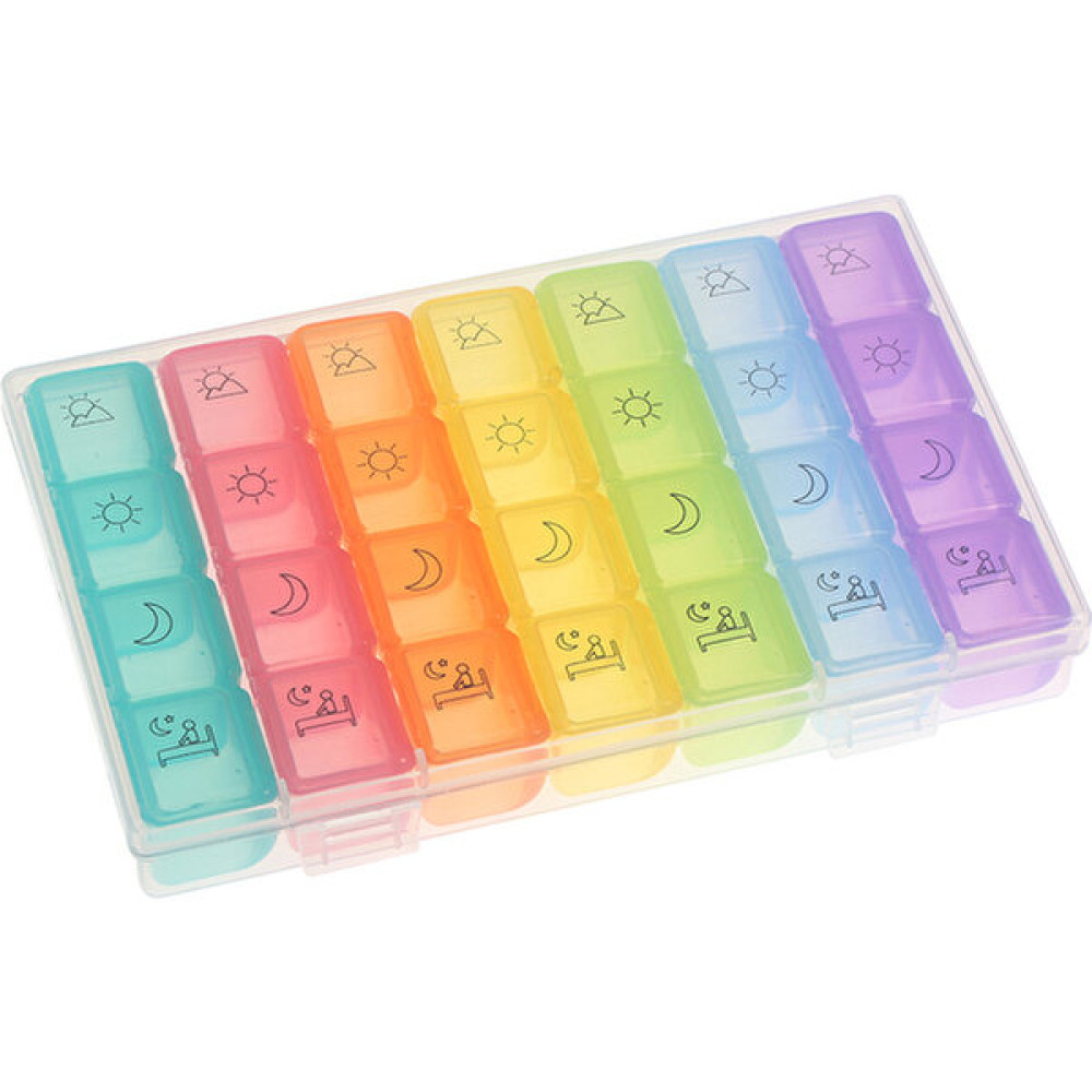 Cocomall 2pcspıllbox Saplık Kutu Haftalık Haplar Için Taşınabilir Reçete ve Ilaç Kılıf Hap Konteyner Organizatör 28 Yuvalar Plastik Kutu (Yurt Dışı... Banyo Dolabı / Mobilyası Fiyatı