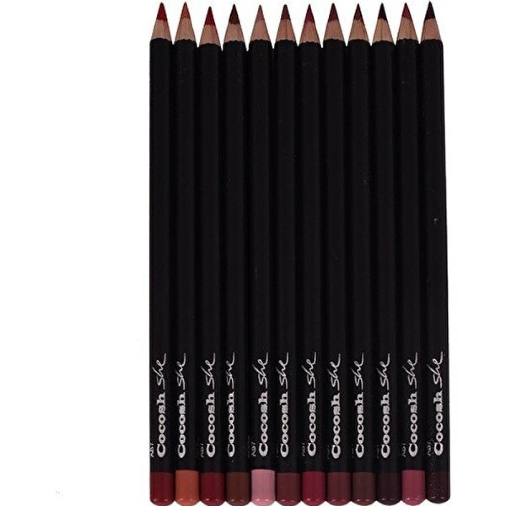 Cocosh She Lip Liner 12'li Dudak Kalemi Seti Makyaj Ürünleri Fiyatı