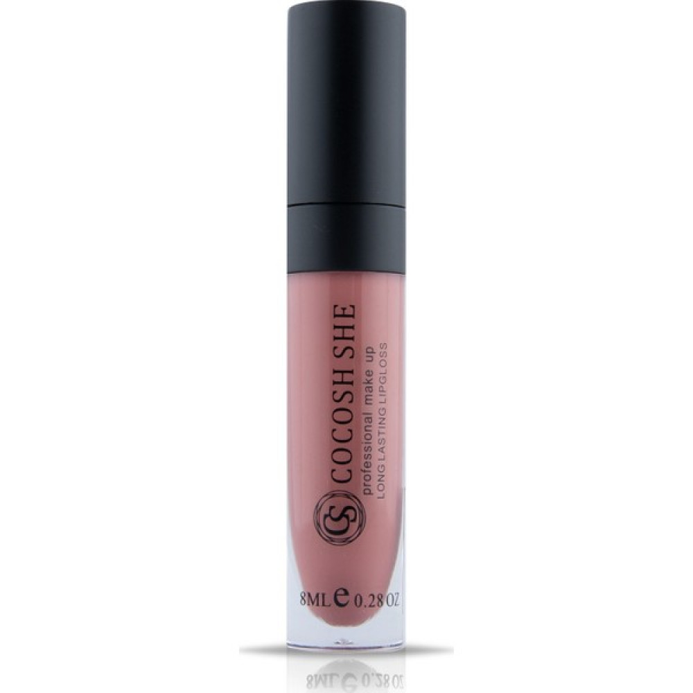 Cocosh She Professional Make Up Long Lasting Lipgloss Who Lipstick Ruj 21 Nude Rose Rujlar & Dudak Parlatıcıları Fiyatı