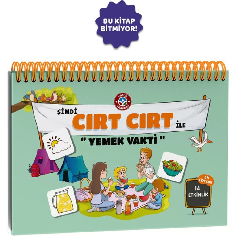 Çocuk Akademi Şimdi Cırt Cırt İle Yemek Vakti Zihinsel Gelişim Kitapları Fiyatı