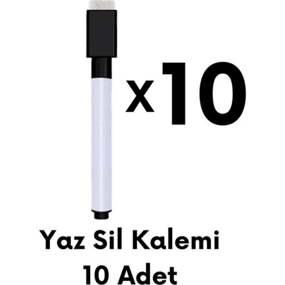 Çocuk Akademi Yaz Sil Kalemi 10 Adet Zihinsel Gelişim Kitapları Fiyatı
